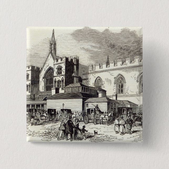 Die neuen Ausschuss-Räume, Unterhaus Button (Vorderseite)