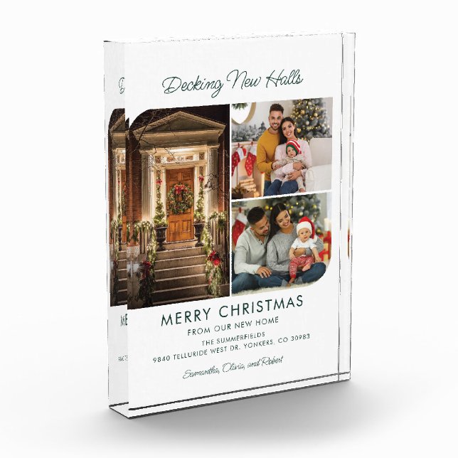 Die neuen Hallen, die wir gestürzt haben, haben We Fotoblock (Links)