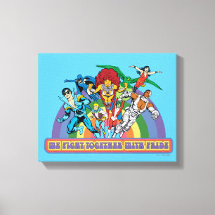 Die neuen Titanen - wir kämpfen mit Stolz Leinwanddruck