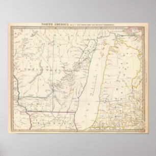 Die neuen und reichen Gebiete Poster