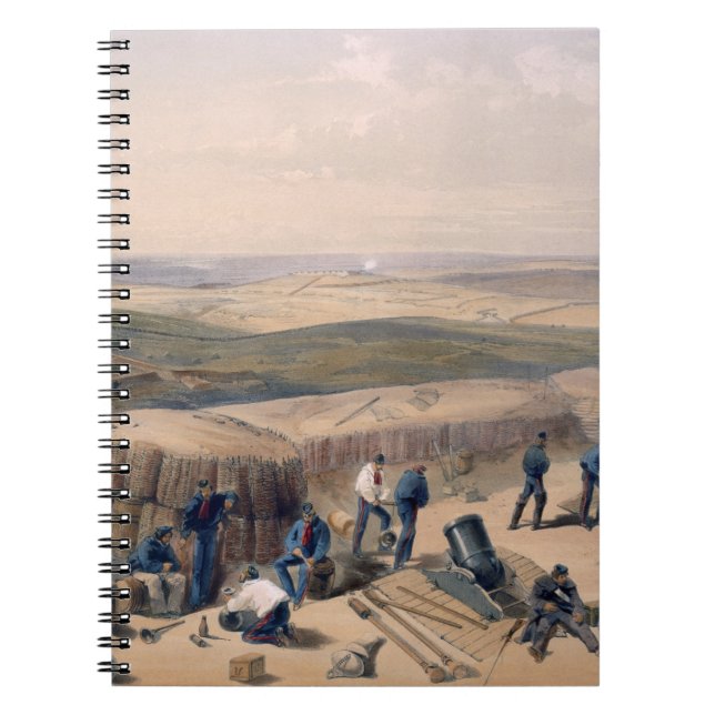 Die neuen Werke auf dem rechten Angriff, Platte Notizblock (Vorderseite)