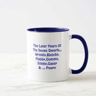 Die neueren Jahre der sieben Zwerge - Tasse