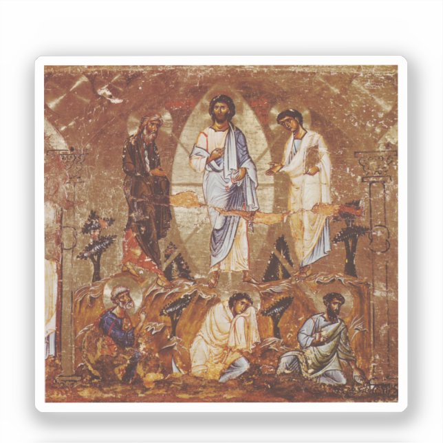 Die Neugestaltung des Christi-Symbols Aufkleber (Vorderseite)