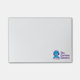 Die neugierige Gamers-klebrigen Anmerkungen Post-it Klebezettel