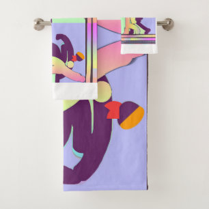 Die Neuheit des Rollens Badhandtuch Set