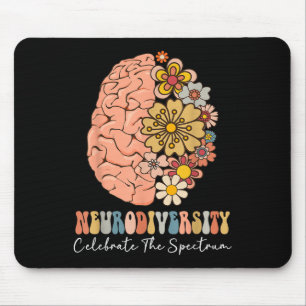 Die Neurovielfalt feiert die Autismus-Spektrumgehi Mousepad