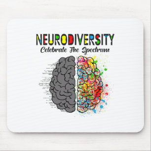 Die Neurovielfalt feiert die Autismus-Spektrumgehi Mousepad