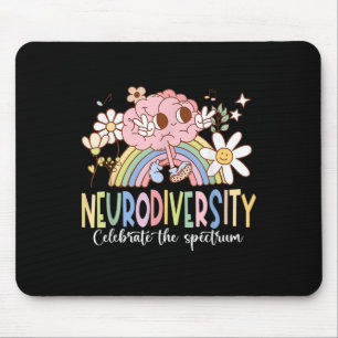 Die Neurovielfalt feiert die Autismus-Spektrumgehi Mousepad