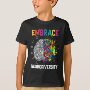 Die Neurovielfalt feiert die Autismus-Spektrumgehi T-Shirt