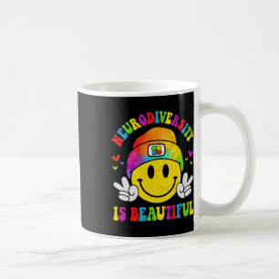 Die Neurovielfalt ist ein schönes Gesicht Autismus Kaffeetasse