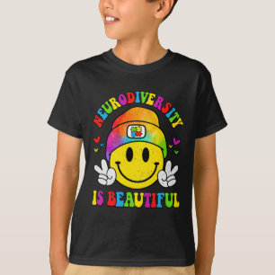 Die Neurovielfalt ist ein schönes Gesicht Autismus T-Shirt