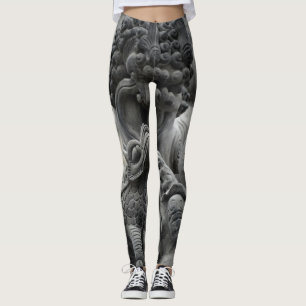Die Neutrale der phantastischen asiatischen Skulpt Leggings
