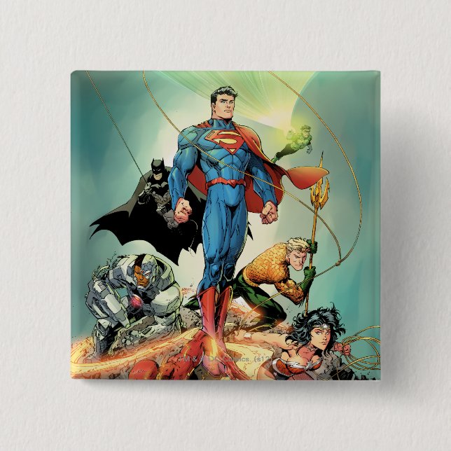 Die New 52 Cover #3 Capullo Variante Button (Vorderseite)