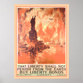 Die New Yorker Freiheitsstatue darf keine Anleihen Poster
