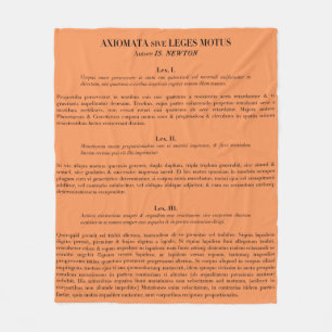 Die Newton'schen Gesetze der Fleece werfen eine Me