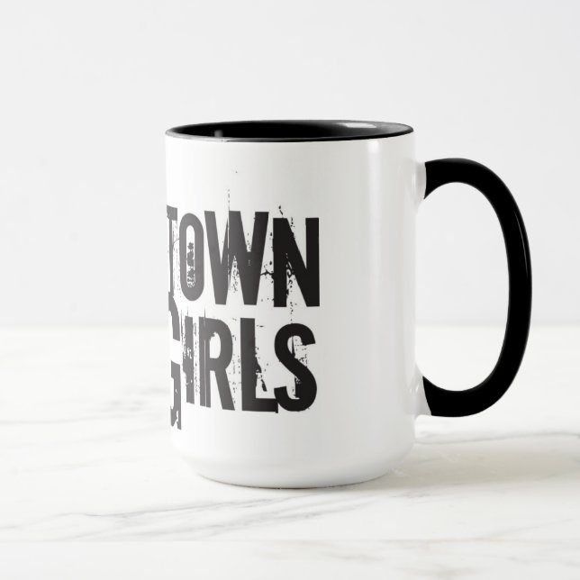 Die Newtown-Mädchen-Tasse Tasse (Rechts)