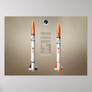 Die Nexø-Raketen der Kopenhagener Suborbitale Poster