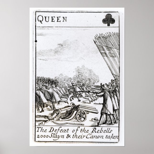 Die Niederlage der Rebellen bei der Schlacht von Poster (Vorne)