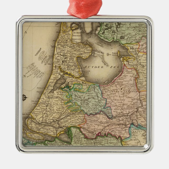 Die Niederlande 5 Silbernes Ornament (Vorne)
