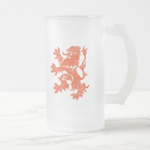 Die Niederlande Mattglas Bierglas