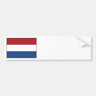 Die Niederlande - niederländische Flagge Autoaufkleber