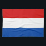 Die niederländische Flagge Küchentuch<br><div class="desc">Das große Geschenk der niederländischen Flagge für die die Liebe Holland oder die,  die ein niederländisches Erbe haben. Die Farben der niederländischen Flagge sind Rot,  Weiß und Blau. Dieser Entwurf ist auch auf vielen anderen Produkten verfügbar,  damit Sie von wählen.</div>