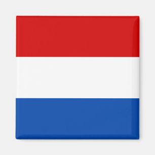 Die niederländische Flagge Magnet