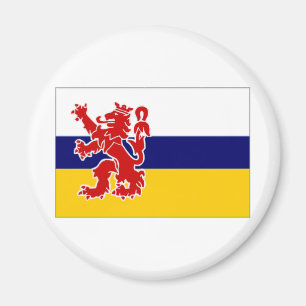 Die niederländische Limburg-Flagge Magnet