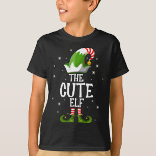 Die Niedliche Elf-Familie passt zu Weihnachten T-Shirt