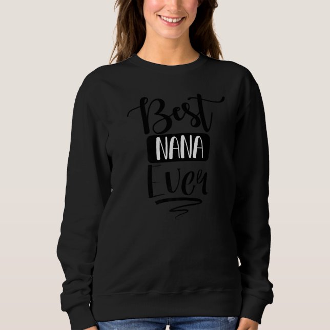 Die Niedliche Großmutter von Grand Sweatshirt (Vorderseite)