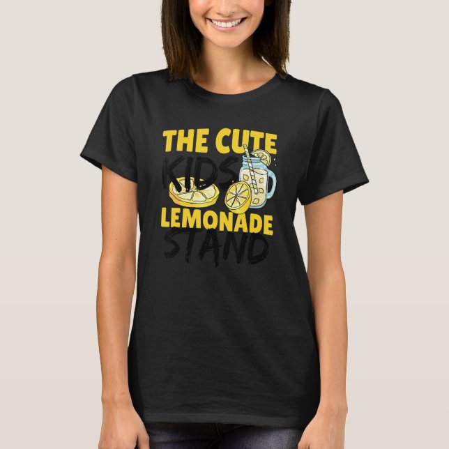 Die Niedliche Kinderlemonade steht für die Limonad T-Shirt (Vorderseite)