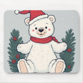 Die Niedliche Mouse Pad der Weihnachtsbären Mousepad