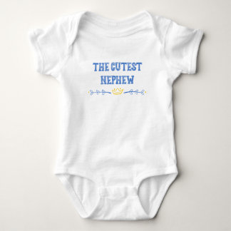 Die niedliche Neffe Baby Blue Tante Geschenk Strampler