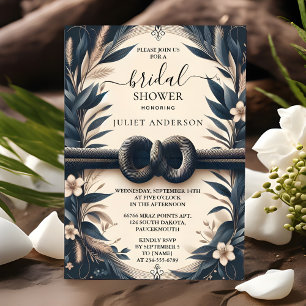 Die Niedliche Seile, die wir knüpfen, verbindet da Einladung