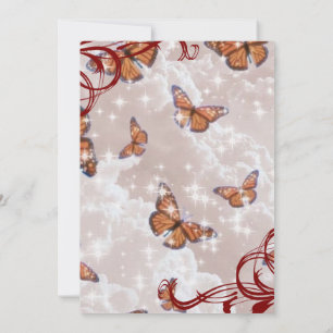 Die niedliche und hübsche Karteneinladung Einladung