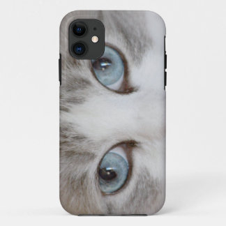 Die niedlichen Katzenaugen iPhone 11 Hülle