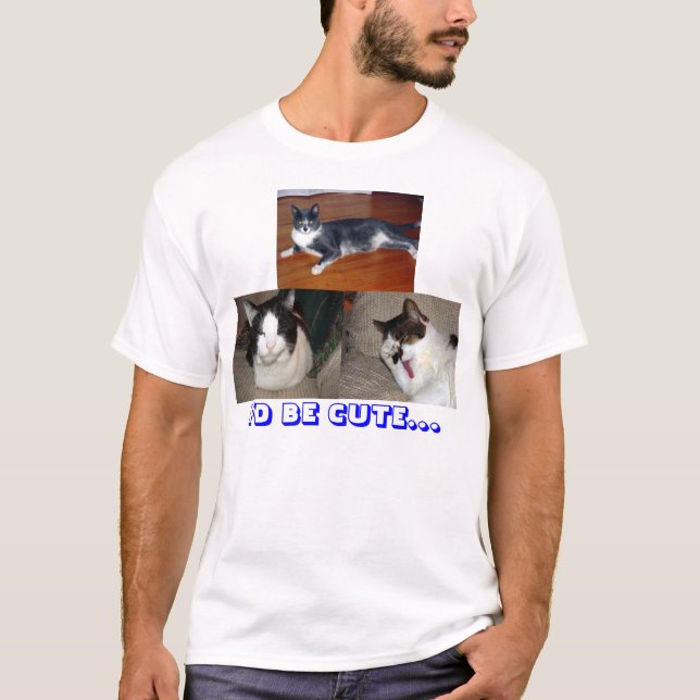 Die niedlichsten Katzen der Welt T-Shirt (Vorderseite)