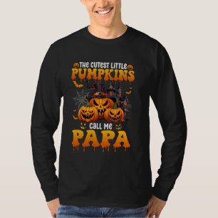 Die Niedlichsten Kürbis nennen mich Papa Halloween T-Shirt