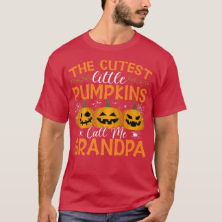 Die Niedlichsten Kürbiskins nennen mich Großvater T-Shirt