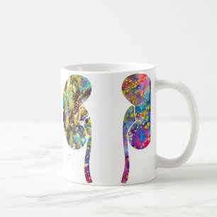 Die Nieren Anatomie Kaffeetasse