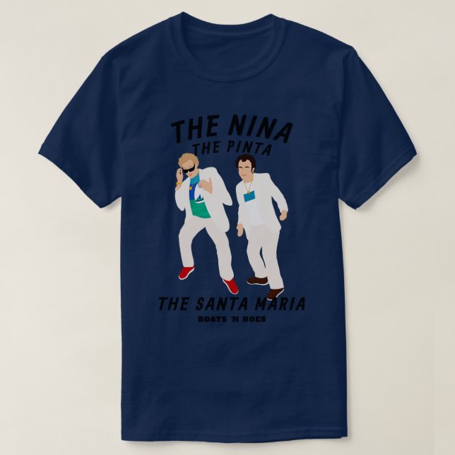 Die Nina Die Pinta Santa Maria T-Shirt (Design vorne)
