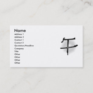 Die Noon Horse Visitenkarte