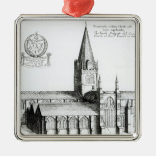 Die Nordaussicht von Conuentuall Ornament Aus Metall
