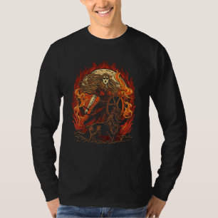 Die nordische Göttin Freya Wikinger Kriegerin Vane T-Shirt