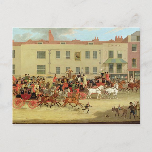 Die Nordländer-Mails am Pfau, Islington Postkarte (Vorderseite)