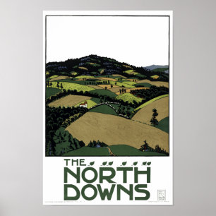 Die Nordnachfrage von Edward McKnight Kauffer Poster
