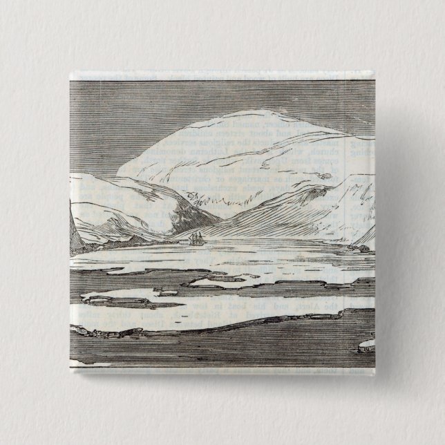 Die Nordpol-Expedition Button (Vorderseite)