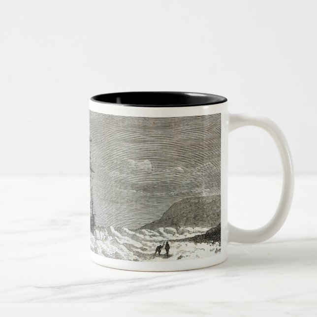 Die Nordpol-Expedition Zweifarbige Tasse (Rechts)