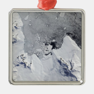 Die Nordspitze der Insel Alexander Silbernes Ornament