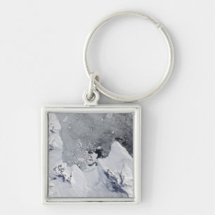 Die Nordspitze von Alexander-Insel Schlüsselanhänger